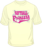 Softball Princess T Shirt