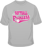 Softball Princess T Shirt