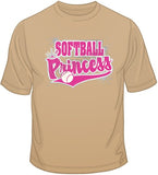 Softball Princess T Shirt