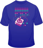 Space Invaders - Neon T Shirt
