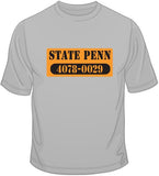 State Penn (black &amp; orange) T Shirt