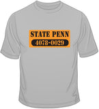 State Penn (black &amp; orange) T Shirt