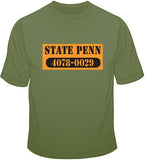 State Penn (black &amp; orange) T Shirt