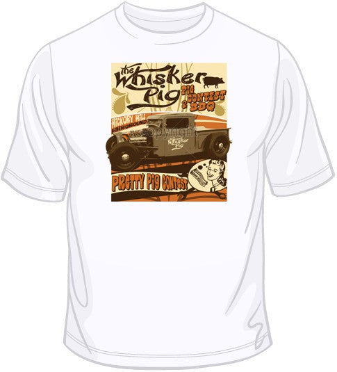 The Whisker Pig BBQ T Shirt