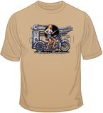 Timeless Tradition Bike & Girl T Shirt