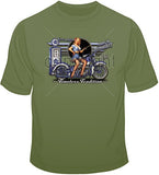 Timeless Tradition Bike & Girl T Shirt