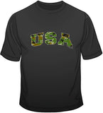 USA (camo) T Shirt