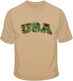 USA (camo) T Shirt