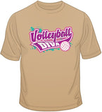 Volleyball Diva T Shirt