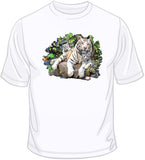 White Tiger Family T Shirt