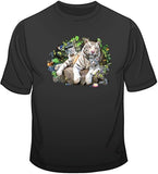 White Tiger Family T Shirt