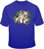 White Tiger Family T Shirt