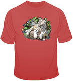 White Tiger Family T Shirt