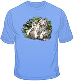 White Tiger Family T Shirt