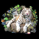White Tiger Family T Shirt