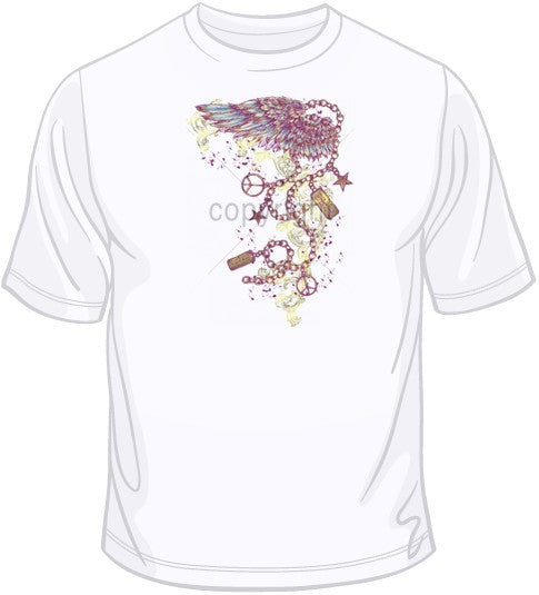 Wing Dog Tags T Shirt