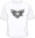 Winged Heart T Shirt