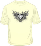 Winged Heart T Shirt