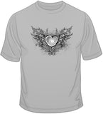 Winged Heart T Shirt