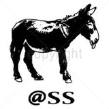 Ass (Donkey) T Shirt