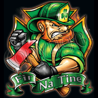 FIR NA TINE-Irish  Firefighter T Shirt