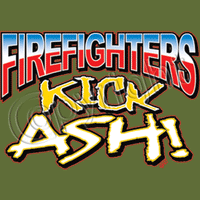 Firefighters Kick Ash T Shirt