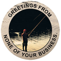 Fishing Circles Greetings T Shirt