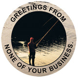Fishing Circles Greetings T Shirt