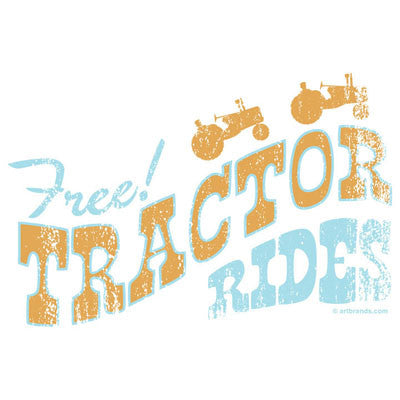 Free Tractor Rides T Shirt