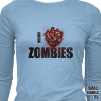 I Love Zombies T Shirt