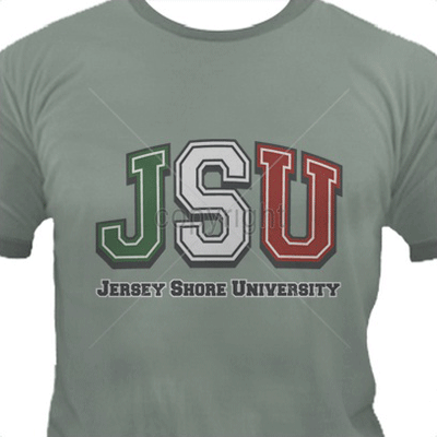 Jersey Shore University T Shirt
