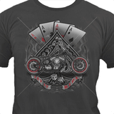 Let it Ride-Aces Chopper T Shirt
