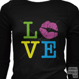 Love Lips-Neon T Shirt