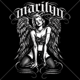 Marilyn w/ Angel Wings T Shirt