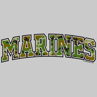Marines (camo) T Shirt
