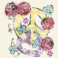 Peace, Heart, Roses T Shirt
