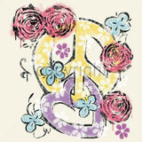 Peace, Heart, Roses T Shirt