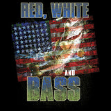 Red, White and Bass T Shirt