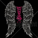 Ribbon Piercing w/ Wings T Shirt