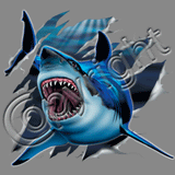 Rip Out - Shark T Shirt