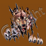 Rip Out - Wolf T Shirt
