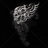 Skull Lure- Skull with Tribal T Shirt