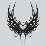 Small Wing Heart w/ Crest T Shirt