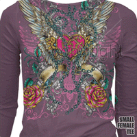 Sublimation (Winged Heart) T Shirt