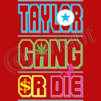 Taylor Gang Or Die-Neon T Shirt
