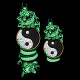 Ying Yang Dragon (double sided print) T Shirt