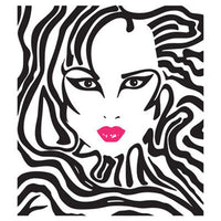 Zebra Woman T Shirt