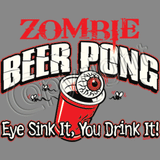 Zombie Beer Pong T Shirt