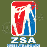 Zombie Slayer Association T Shirt