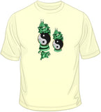 Ying Yang Dragon (double sided print) T Shirt